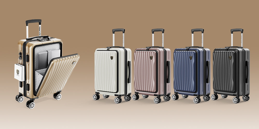 フロントオープンスーツケースが旅行を変える!
