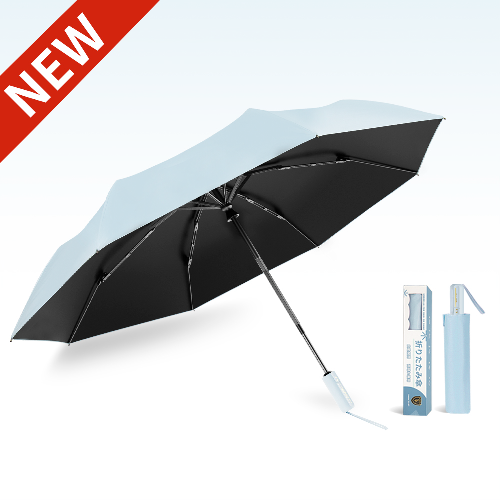 先行予約 New Trip 折りたたみ傘 晴雨兼用 防紫外線 超撥水 耐強風 全アルミ8本骨 軽量晴雨兼用折畳み傘