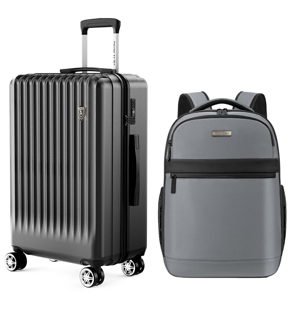 New Trip トラベラーセット 超軽量スーツケース 0701 Plus+軽量多機能バックパック Top.2 誰もが大好評