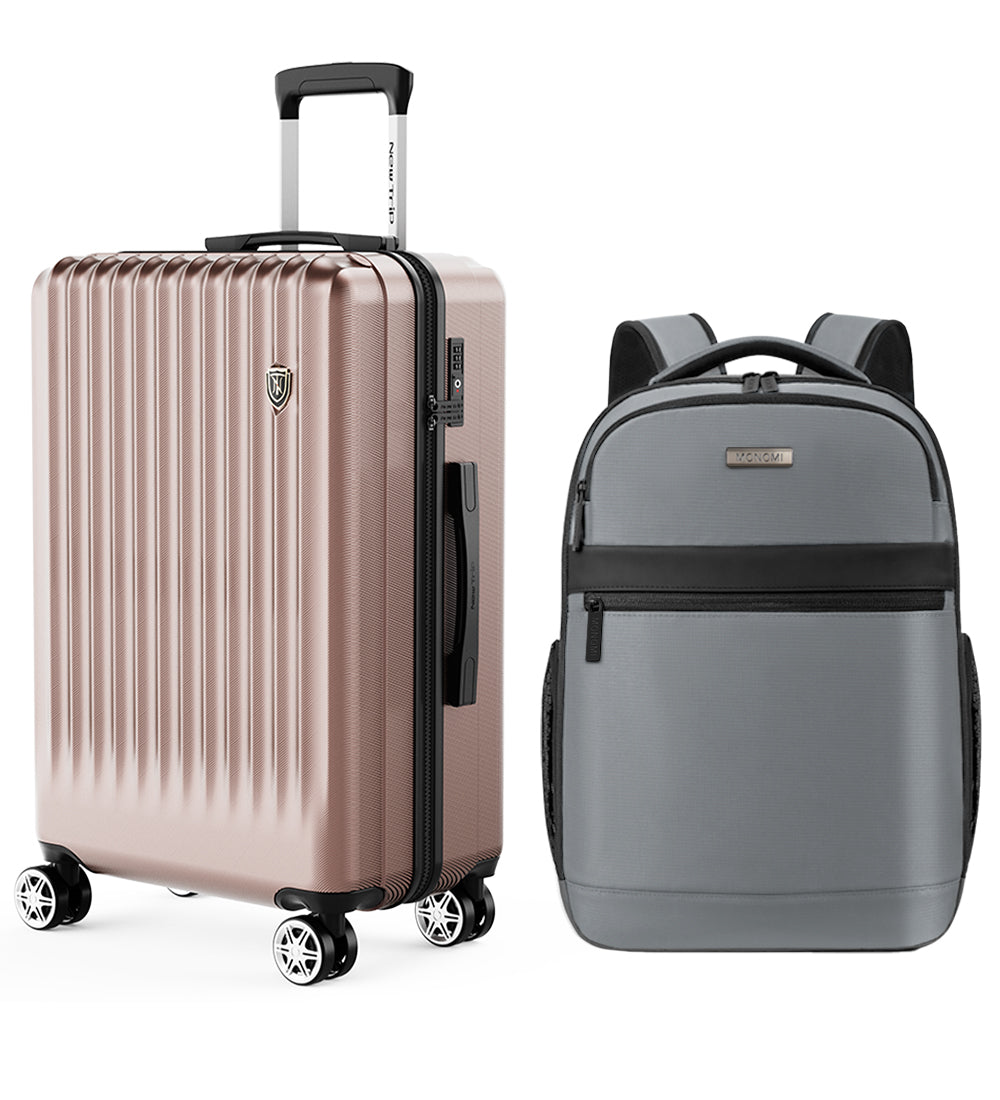 New Trip トラベラーセット 超軽量スーツケース 0701 Plus+軽量多機能バックパック Top.2 誰もが大好評