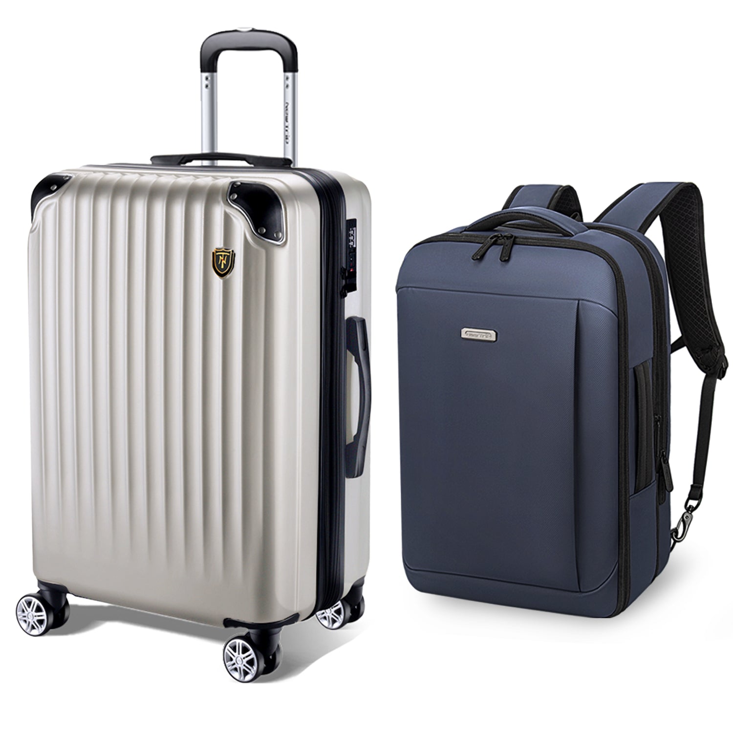 New Trip ひとり旅コンボパック 拡張機能付き スーツケース+バックパック ひとり旅おすすめ