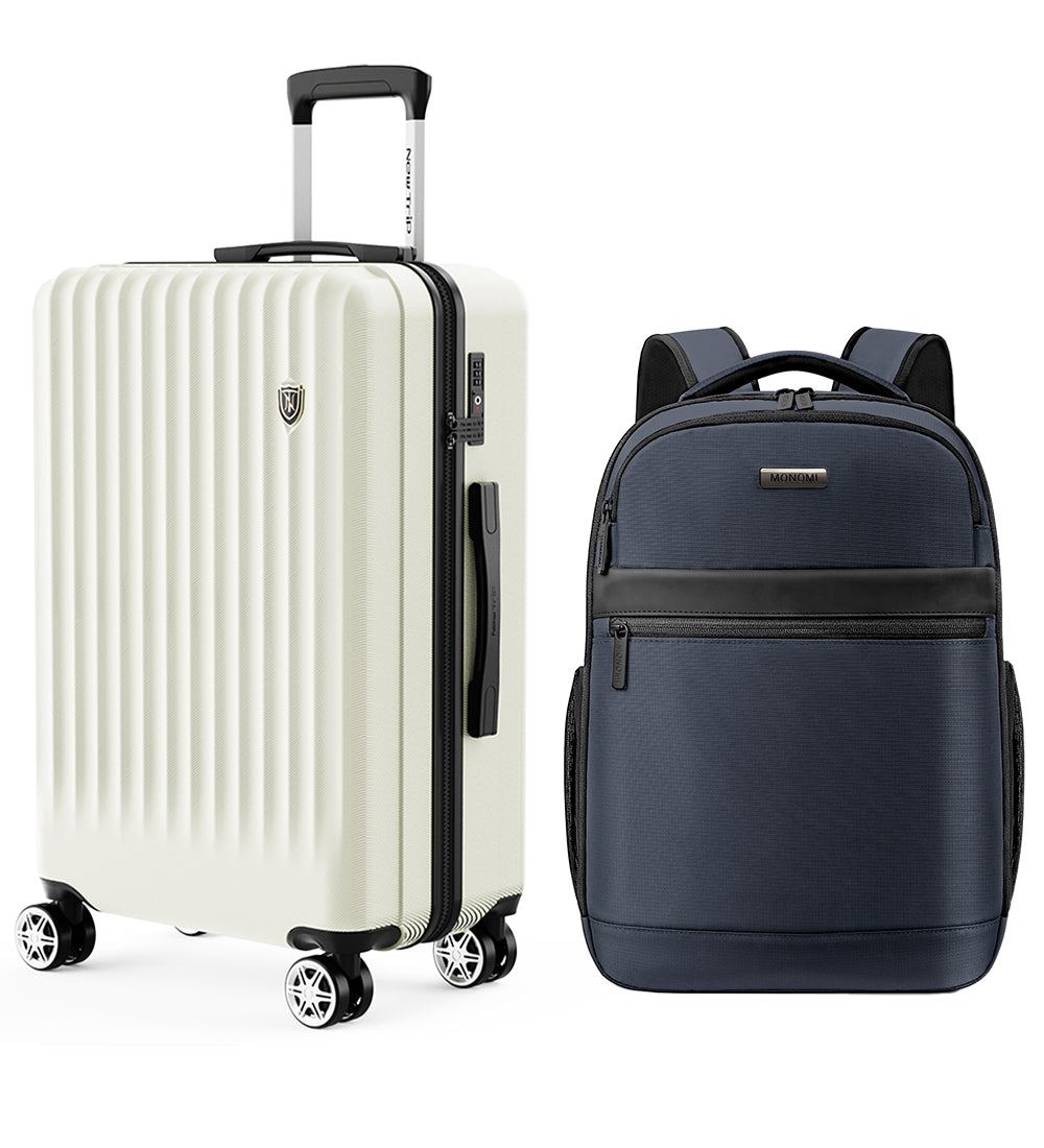 New Trip トラベラーセット 超軽量スーツケース 0701 Plus+軽量多機能バックパック Top.2 誰もが大好評