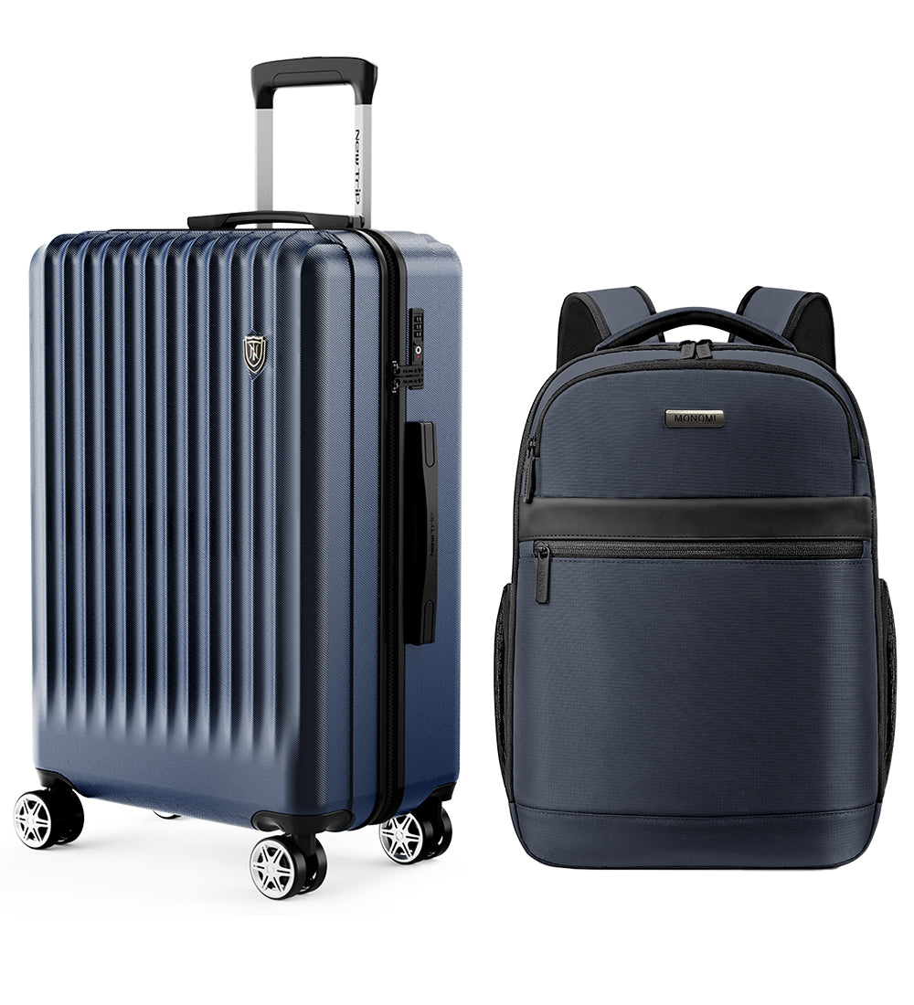 New Trip トラベラーセット 超軽量スーツケース 0701 Plus+軽量多機能バックパック Top.2 誰もが大好評