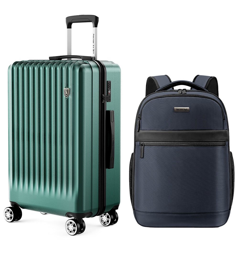 New Trip トラベラーセット 超軽量スーツケース 0701 Plus+軽量多機能バックパック Top.2 誰もが大好評