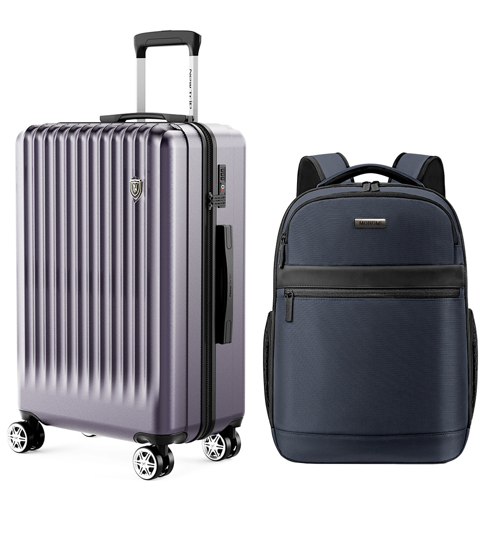 New Trip トラベラーセット 超軽量スーツケース 0701 Plus+軽量多機能バックパック Top.2 誰もが大好評