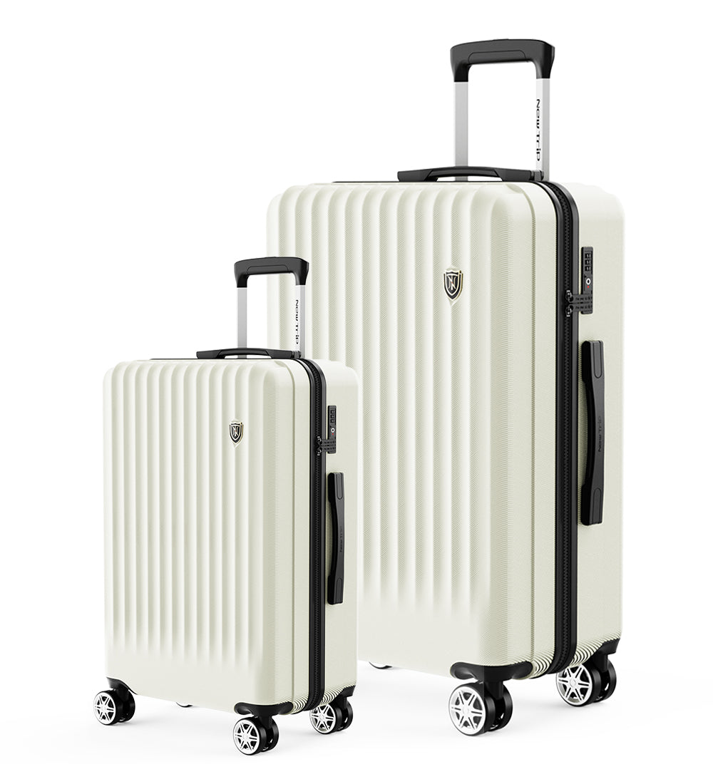 New Trip 二人旅行スーツケース 2点セット S/M/Lサイズ ストッパー付き 0701 Plus 家族旅行おすすめ