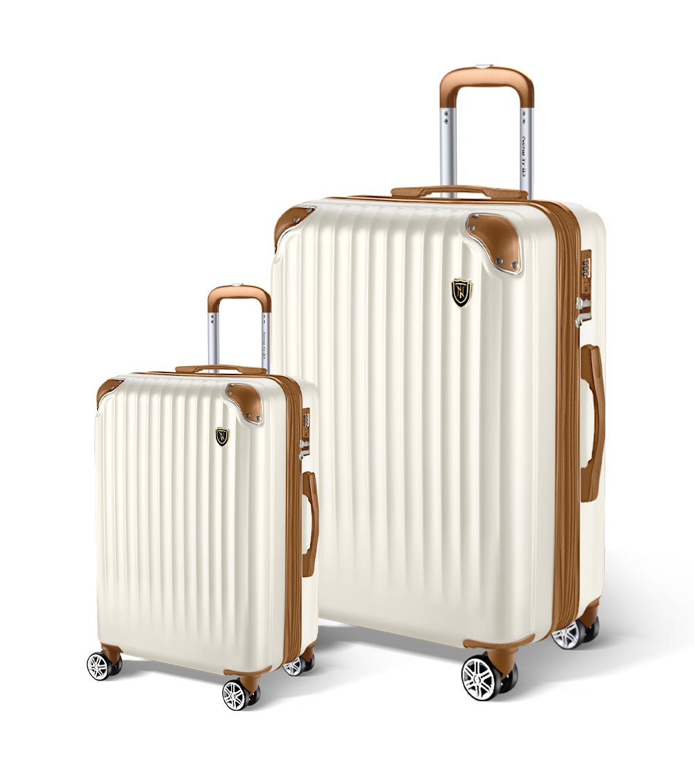 New Trip 二人旅行スーツケース 2点セット S/Mサイズ 拡張機能付き 0201 家族旅行おすすめ