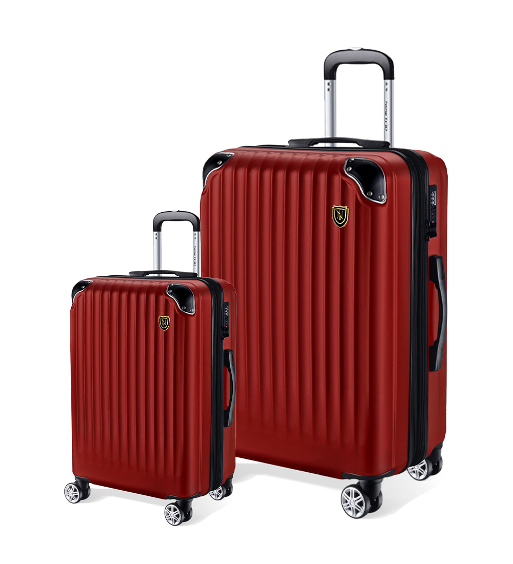 New Trip 二人旅行スーツケース 2点セット S/Mサイズ 拡張機能付き 0201 家族旅行おすすめ