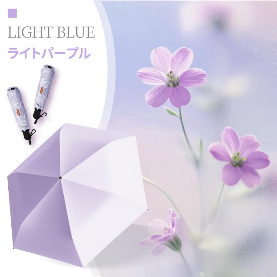 Monomi 198g超軽量日傘 紫外線遮蔽率100% 晴雨兼用 アルミ合金6本骨 7105 高い遮熱性折りたたみ日傘