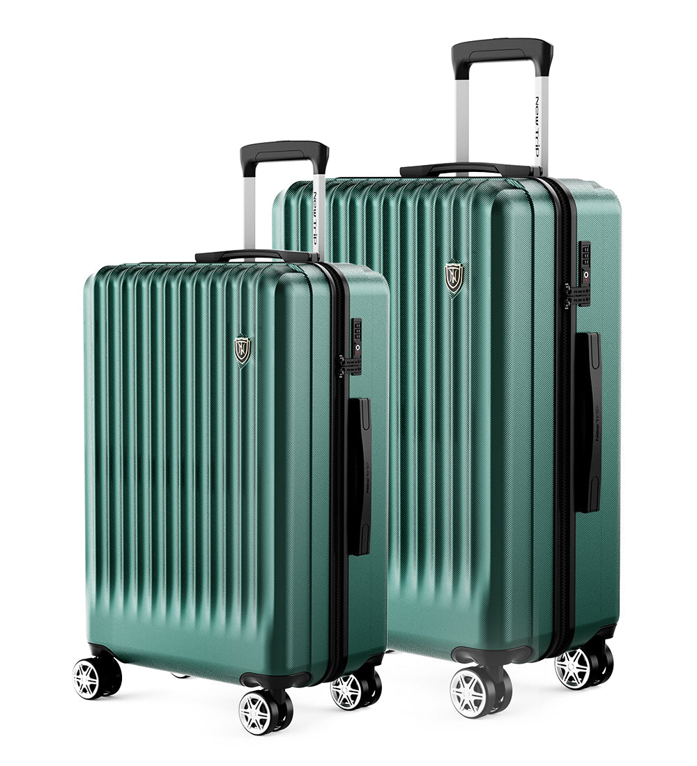 New Trip 二人旅行スーツケース 2点セット S/M/Lサイズ ストッパー付き 0701 Plus 家族旅行おすすめ