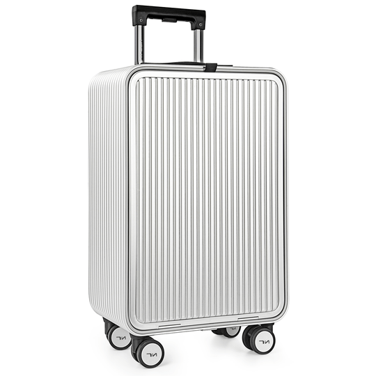 New Trip フロントオープン スーツケース 0~90°自由ホバー・アルミニウム一体型 1302 人気新品