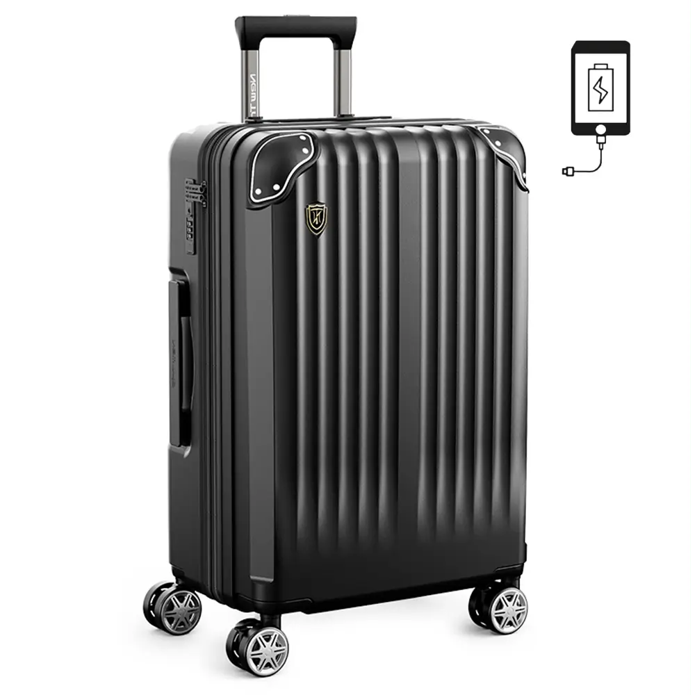 New Trip スーツケース USB機能アップグレード 拡張機能付き 0201 Plus USB機能アップグレード
