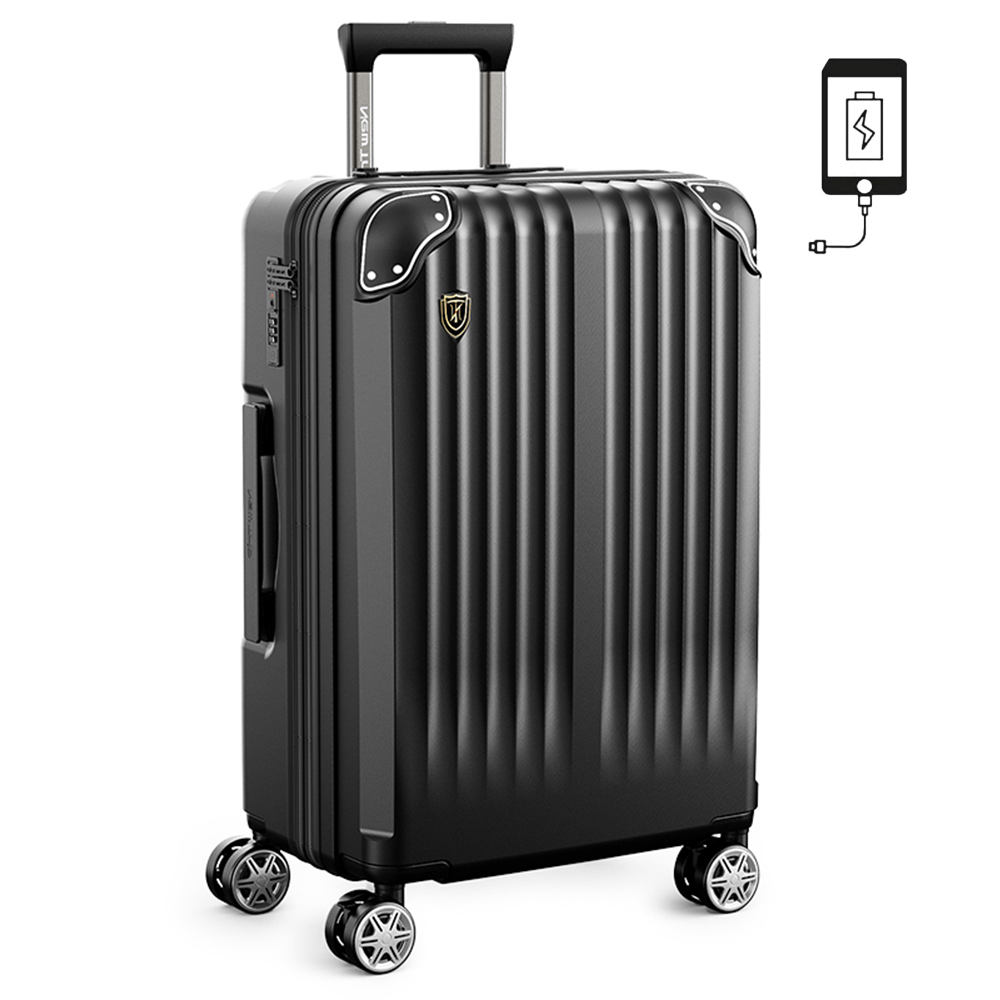 New Trip スーツケース USB機能アップグレード 拡張機能付き 0201 Plus USB機能アップグレード