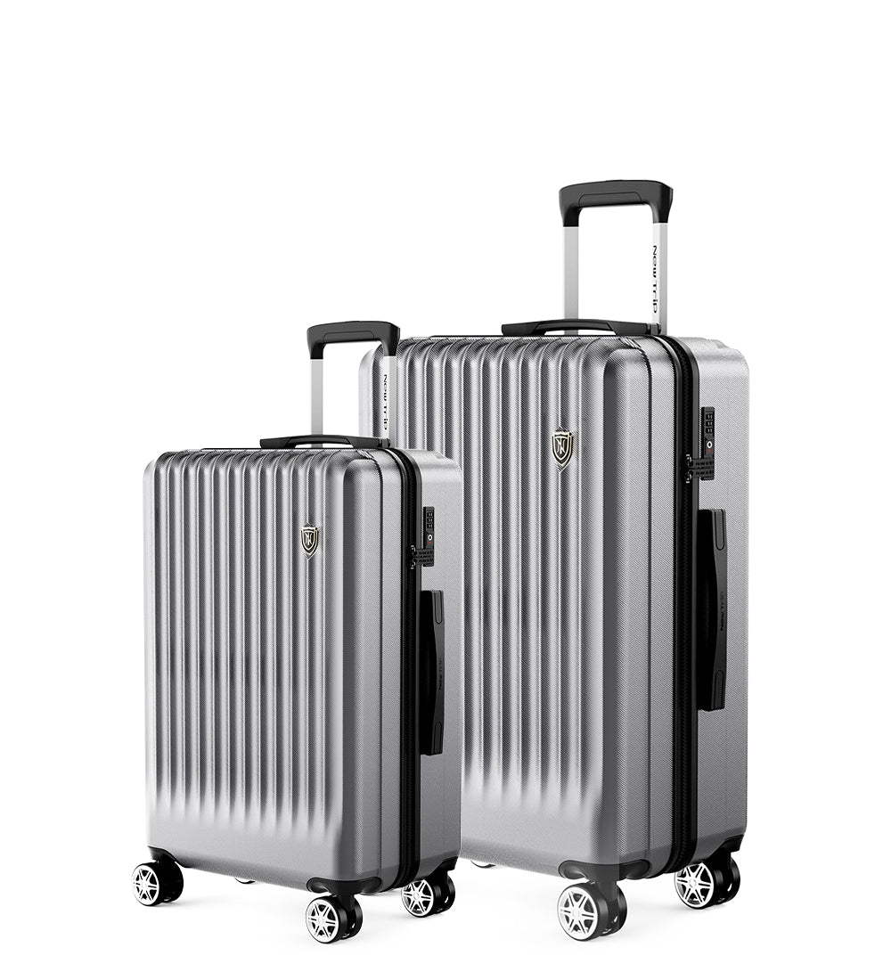 New Trip 二人旅行スーツケース 2点セット S/M/Lサイズ ストッパー付き 0701 Plus 家族旅行おすすめ