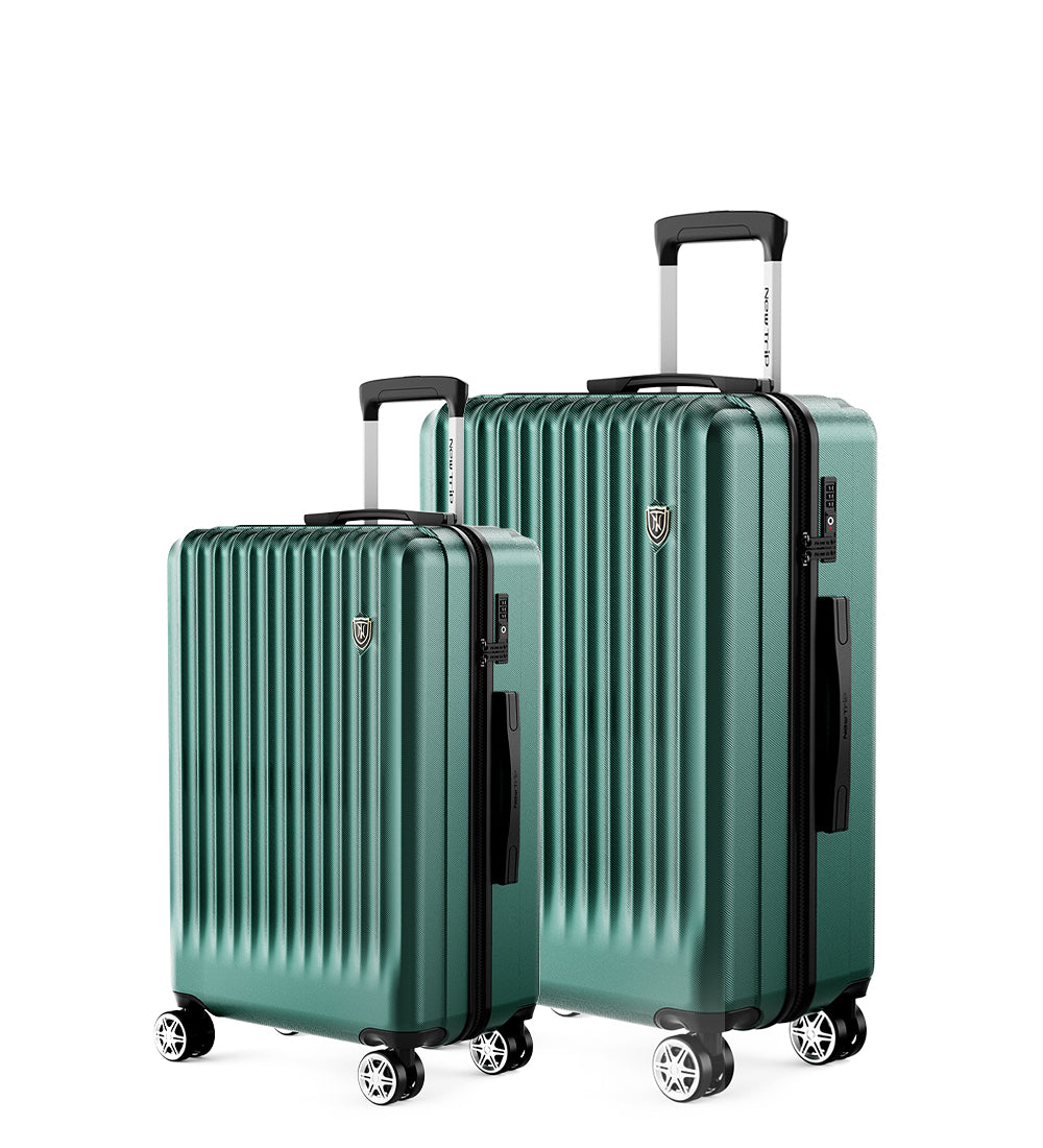 New Trip 二人旅行スーツケース 2点セット S/M/Lサイズ ストッパー付き 0701 Plus 家族旅行おすすめ