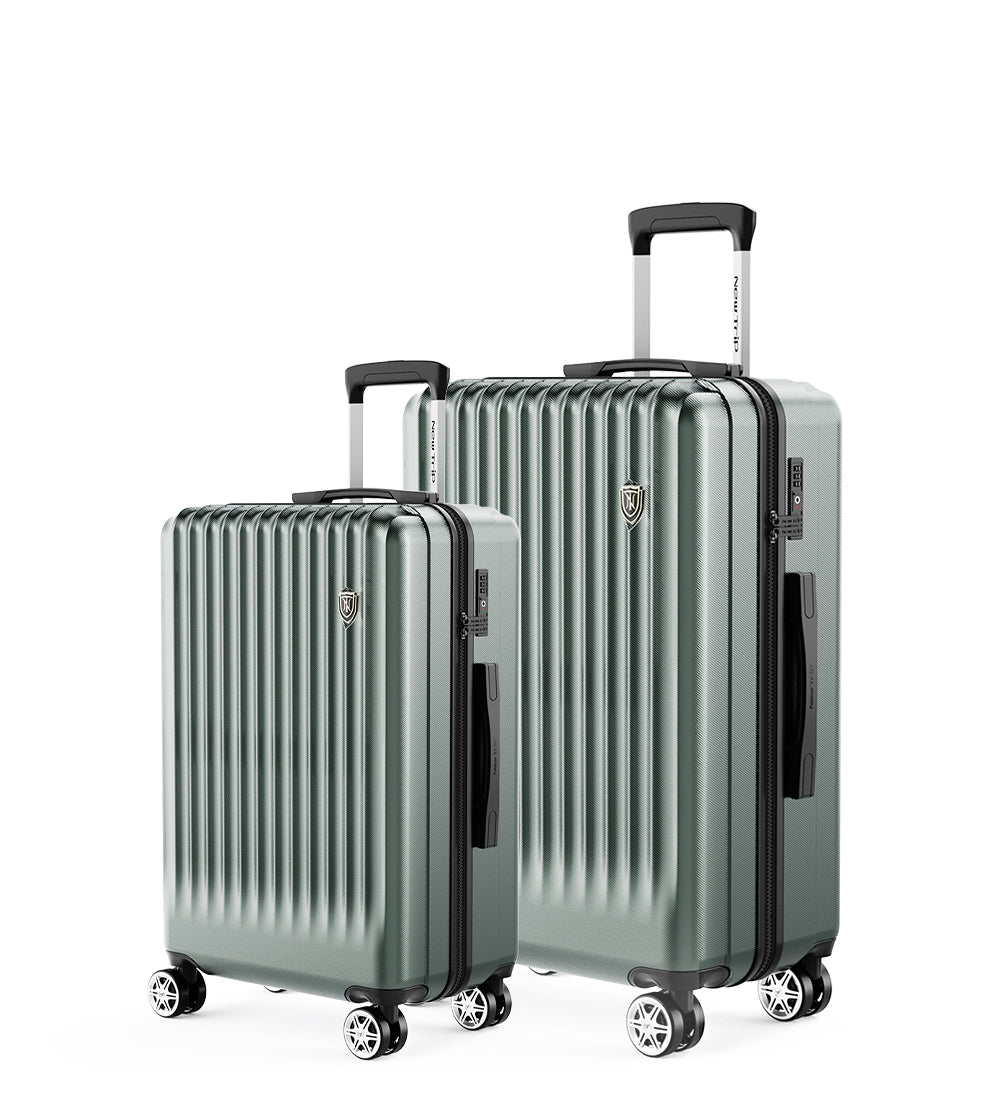 New Trip 二人旅行スーツケース 2点セット S/M/Lサイズ ストッパー付き 0701 Plus 家族旅行おすすめ