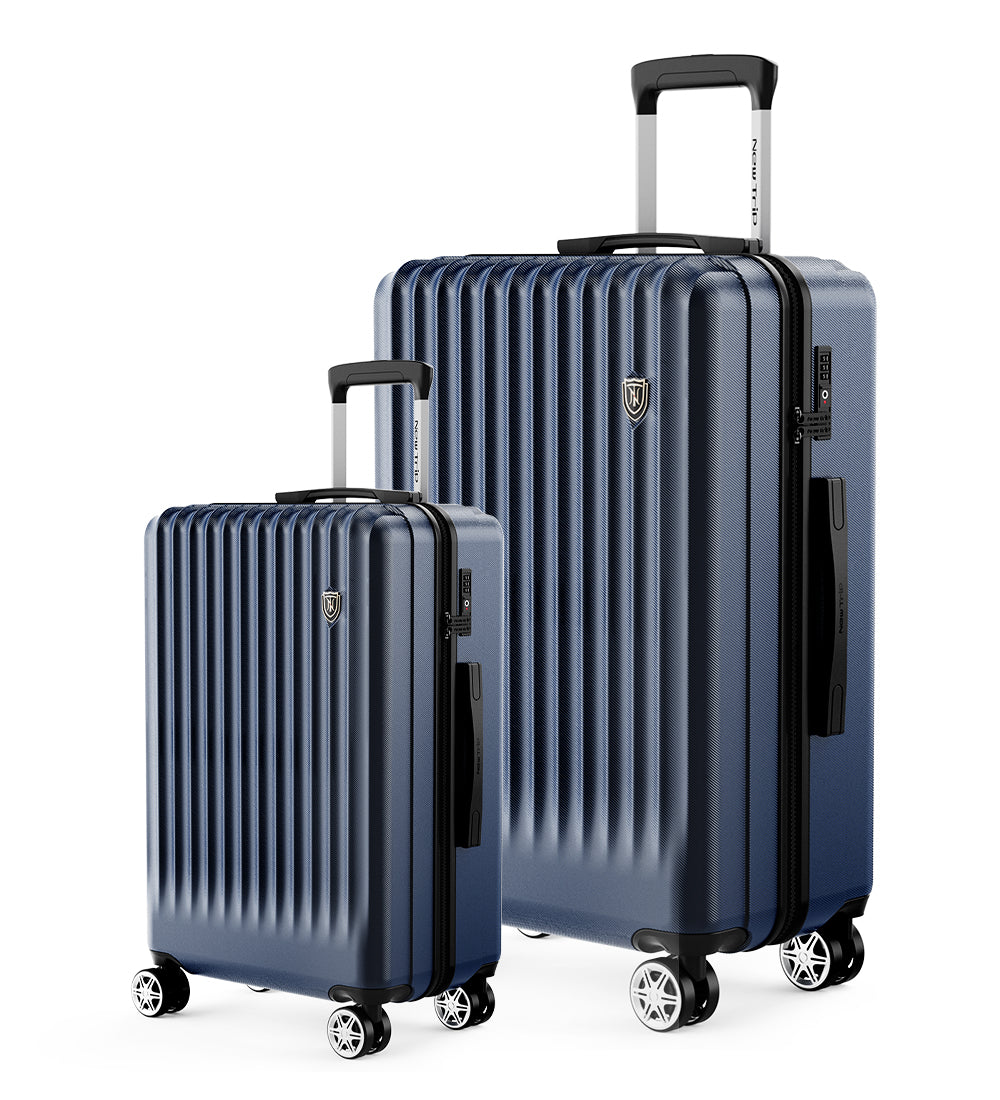 New Trip 二人旅行スーツケース 2点セット S/M/Lサイズ ストッパー付き 0701 Plus 家族旅行おすすめ