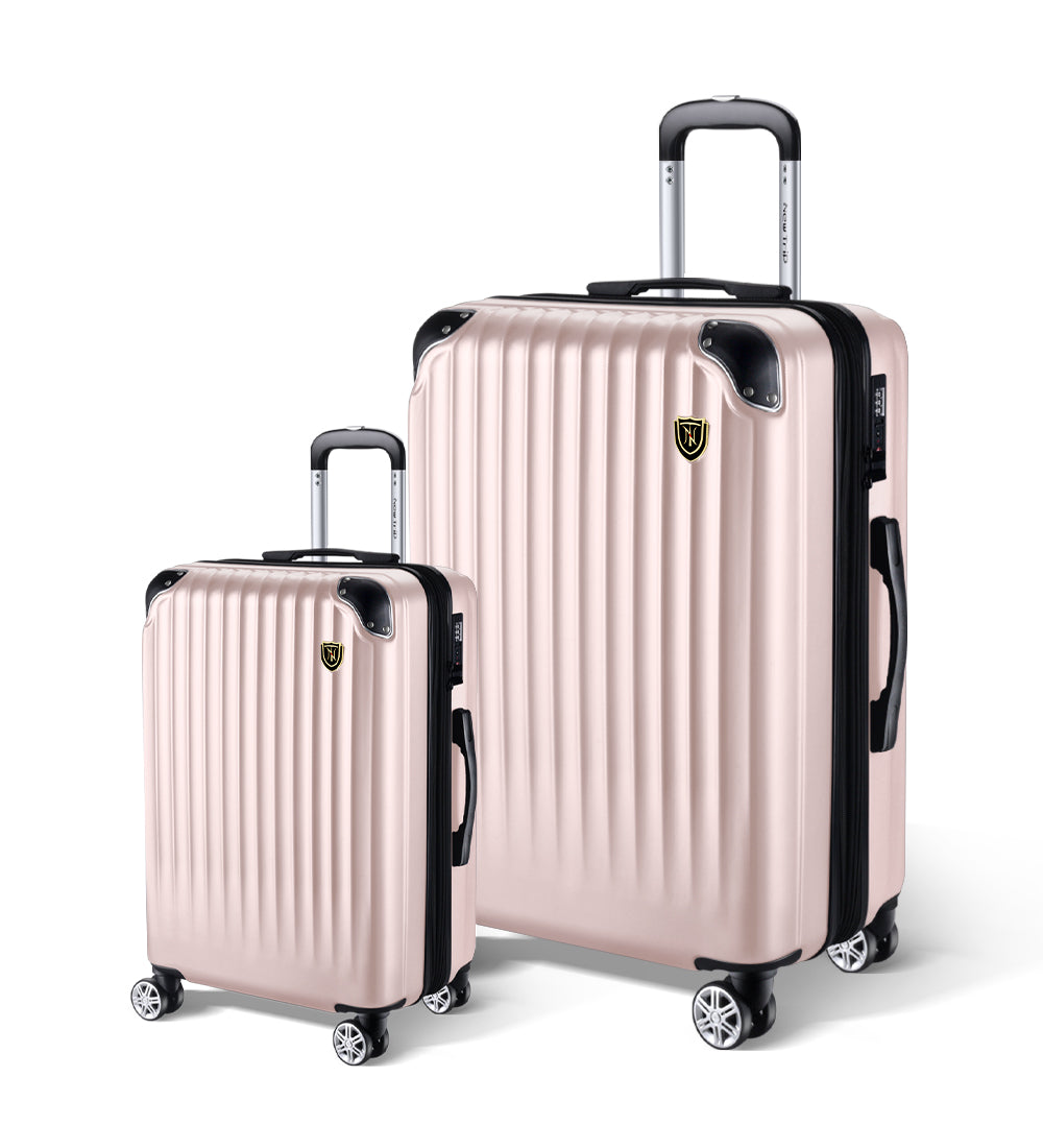 New Trip 二人旅行スーツケース 2点セット S/Mサイズ 拡張機能付き 0201 家族旅行おすすめ