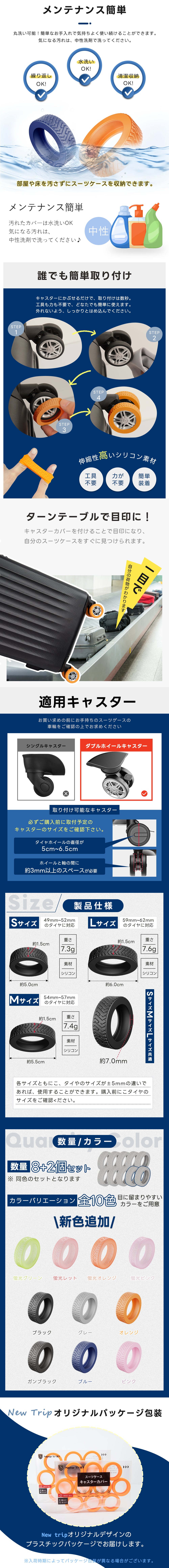 New Trip オリジナルパッケージ包装