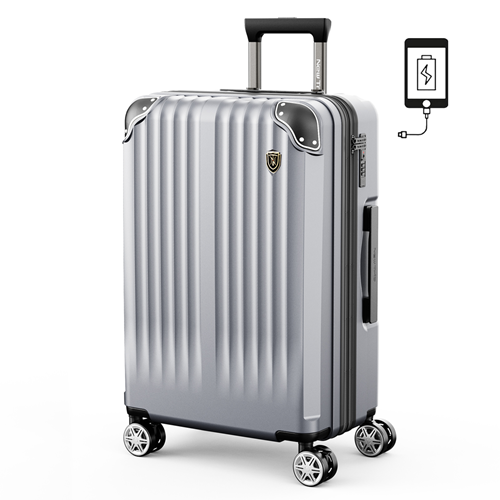 New Trip 0201Plusは、100%ポリカーボネート(PC)製のボディと高品質なYKKファスナーを採用した、軽量かつ耐久性に優れたスーツケースです。