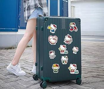 ステッカー、リボン、または独特な色のスーツケースを使用しましょう