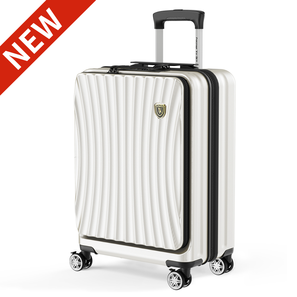 New Trip] 機内持ち込み スーツケース フロントオープン式 0702