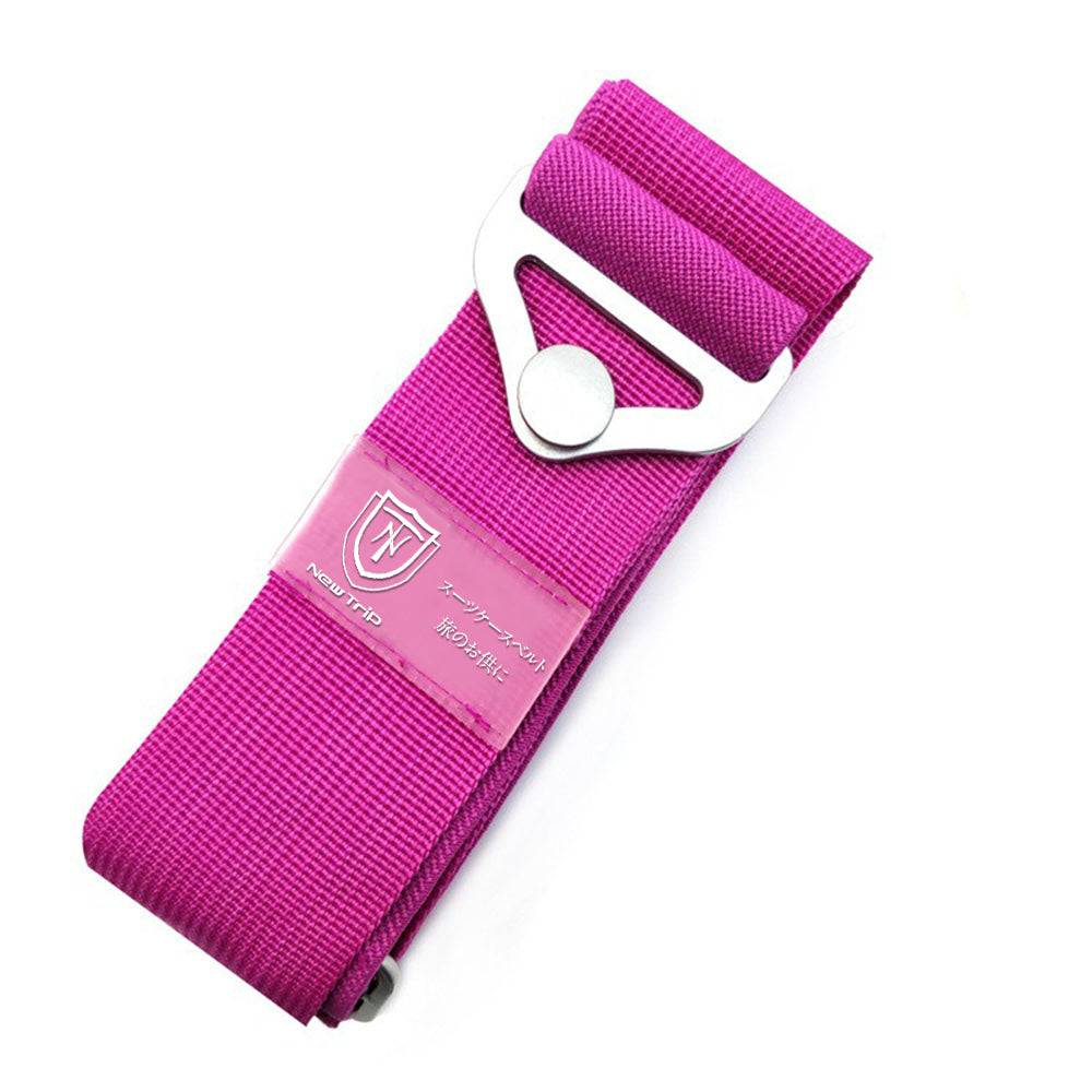 New Trip 旅行用長さ調節可能キャリーケースベルト スーツケースの開き防止