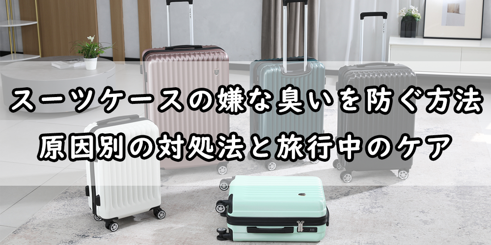 スーツケースの嫌な臭いを防ぐ方法：旅行を快適にするコツ