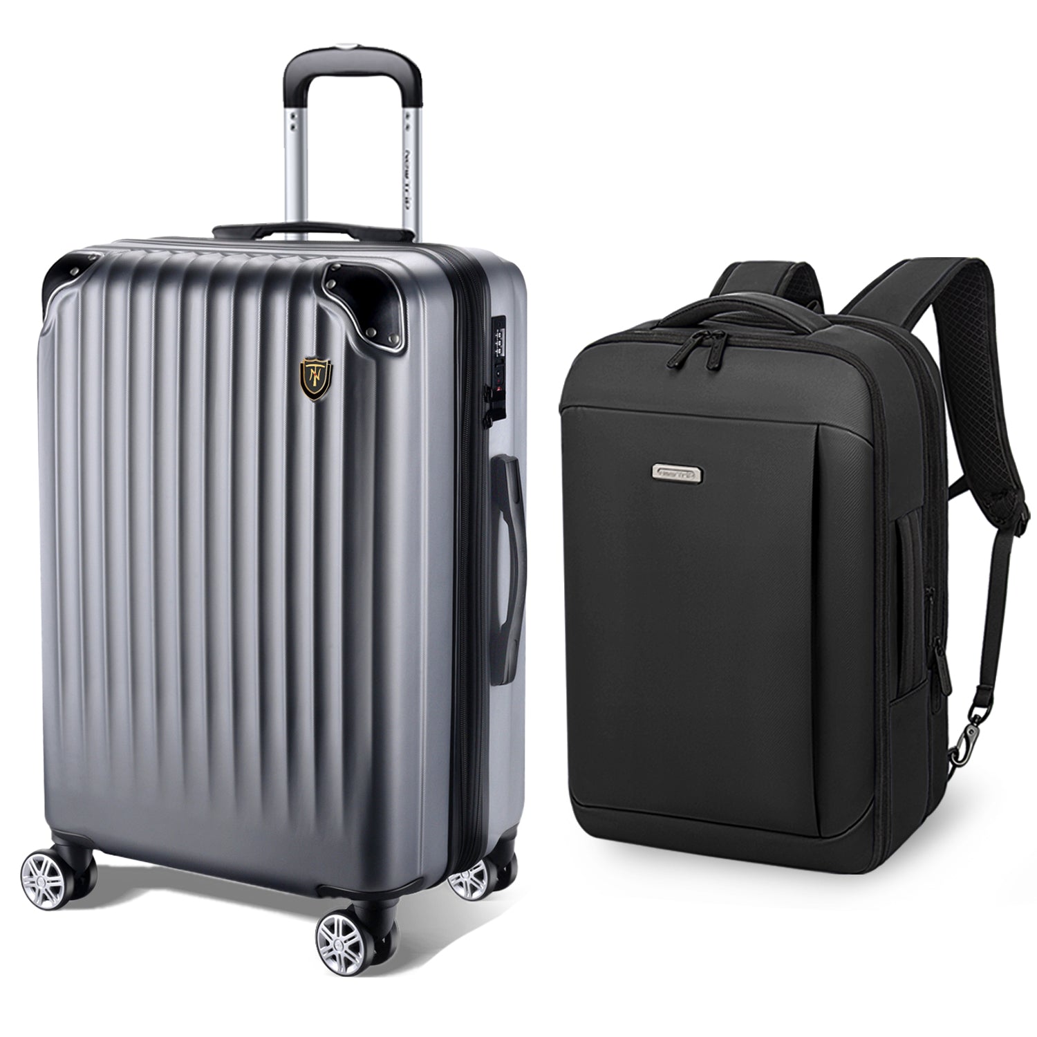 New Trip ひとり旅コンボパック 拡張機能付き スーツケース+バックパック ひとり旅おすすめ