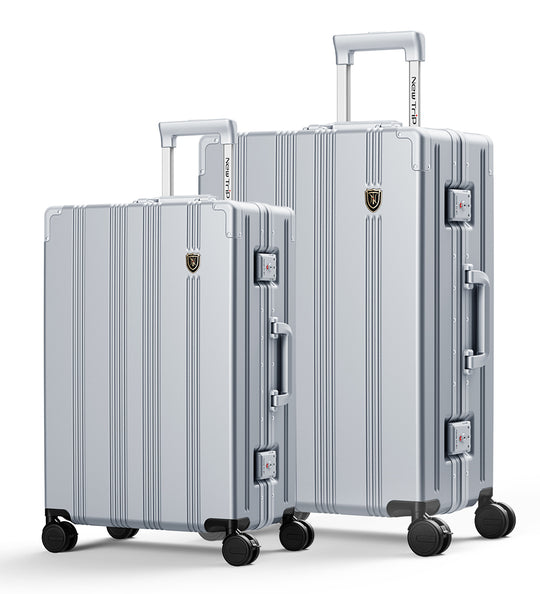 New Trip 二人旅行スーツケース 2点セット S/M/Lサイズ 耐衝撃 アルミフレーム 1101 Top.3 ビジネスおすすめ