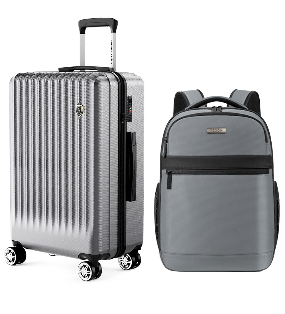 New Trip トラベラーセット 超軽量スーツケース 0701 Plus+軽量多機能バックパック Top.2 誰もが大好評