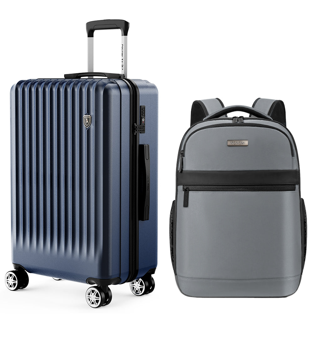 New Trip トラベラーセット 超軽量スーツケース 0701 Plus+軽量多機能バックパック Top.2 誰もが大好評