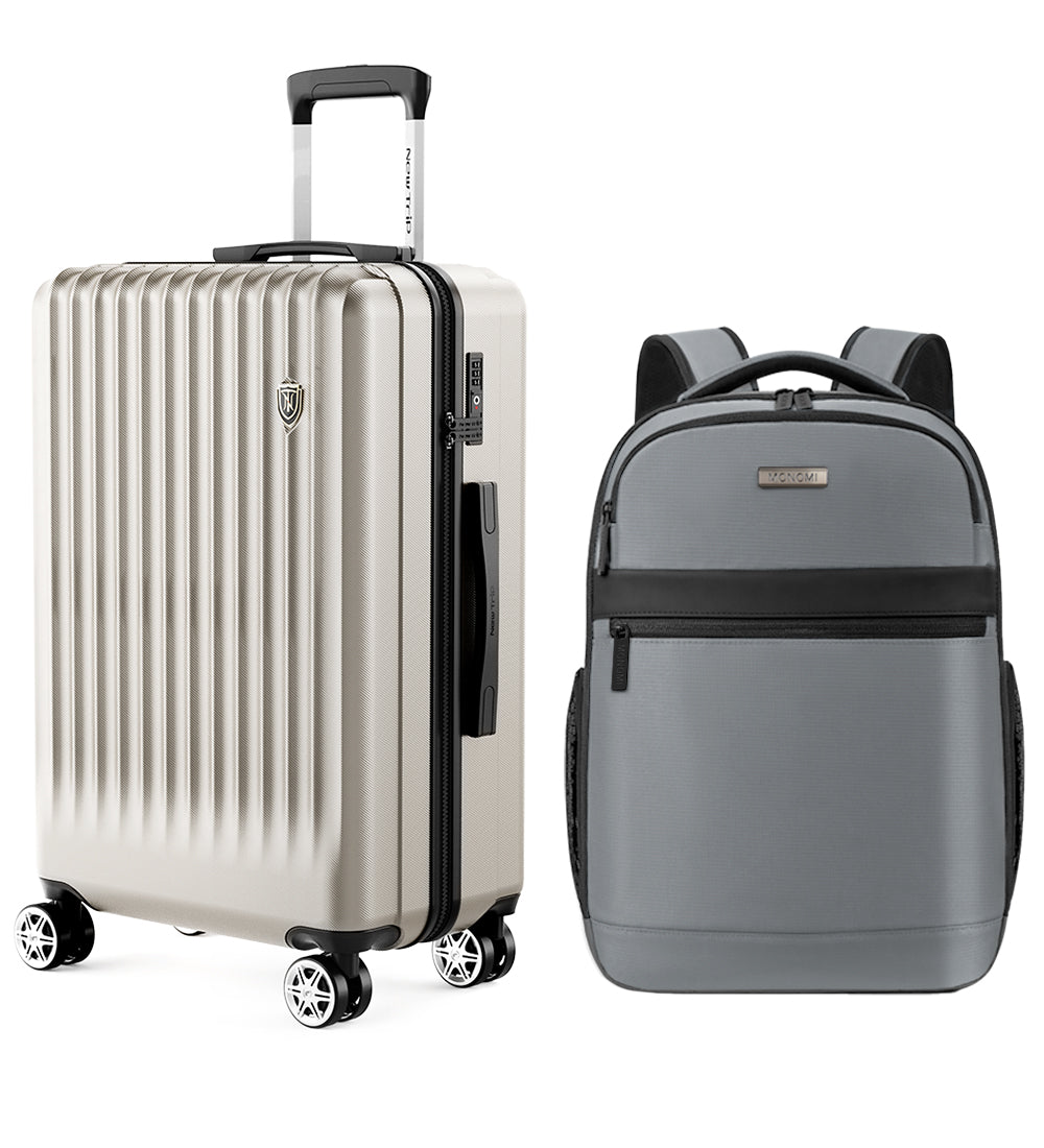 New Trip トラベラーセット 超軽量スーツケース 0701 Plus+軽量多機能バックパック Top.2 誰もが大好評