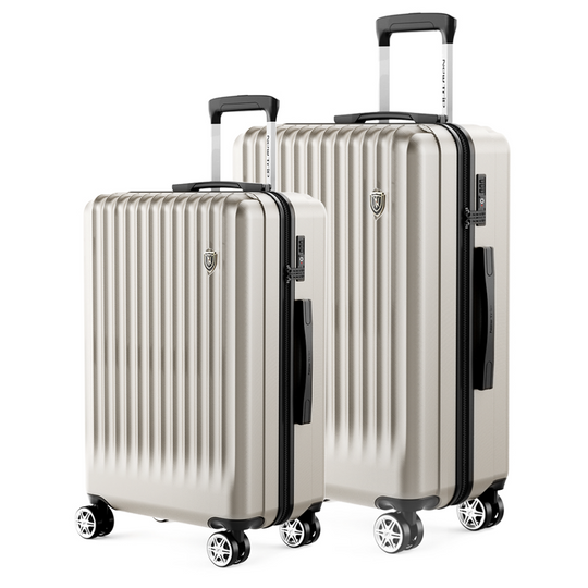 [New Trip] 二人旅行スーツケース 2点セット S/M/Lサイズ ストッパー付き 0701 Plus