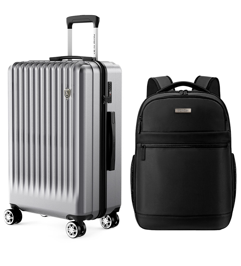 New Trip トラベラーセット 超軽量スーツケース 0701 Plus+軽量多機能バックパック Top.2 誰もが大好評