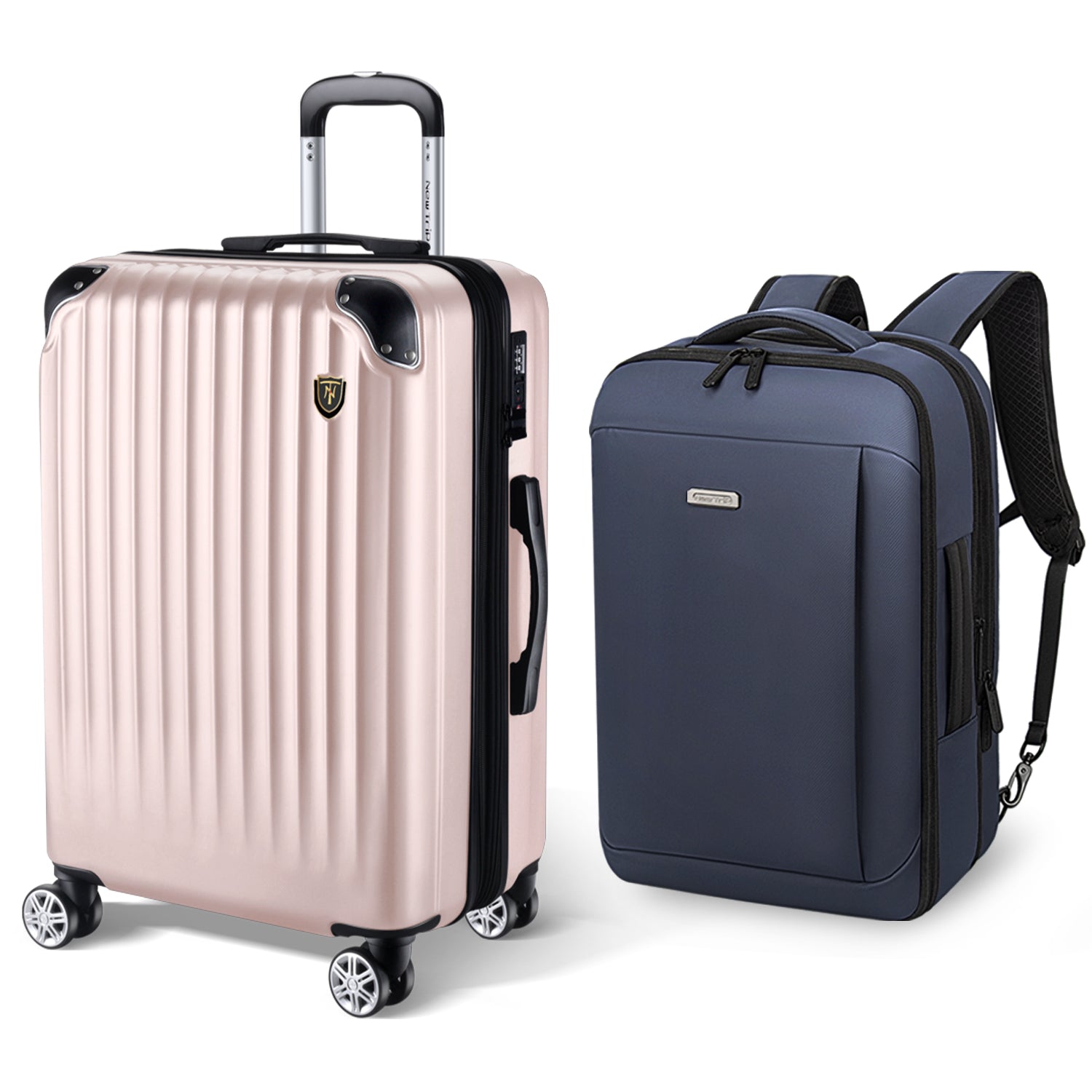 New Trip ひとり旅コンボパック 拡張機能付き スーツケース+バックパック ひとり旅おすすめ