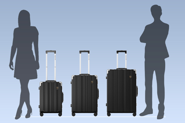 スーツケースの容量はリットルで示され、一般的には「1人1泊あたり10リットル」が目安とされます。