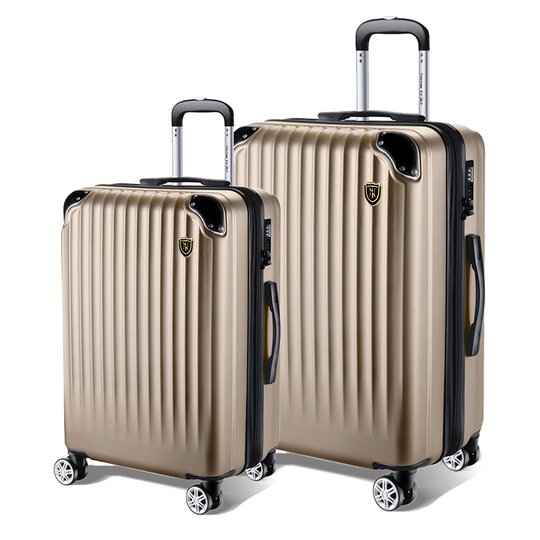 [New Trip] 二人旅行スーツケース 2点セット S/M/Lサイズ 拡張機能付き 0201