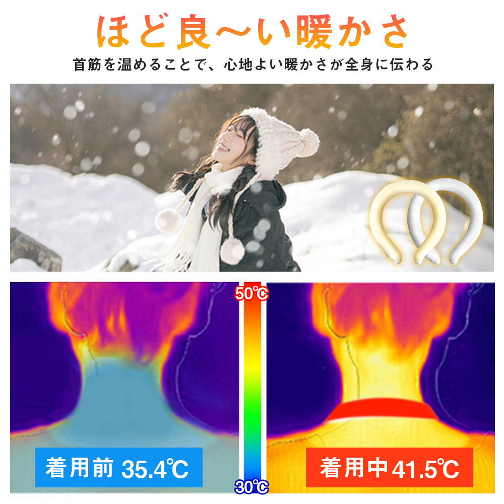 冬用ウォームリング 軽量持ち便利・瞬間温感・充電不要・繰り返し使用可能 New Trip