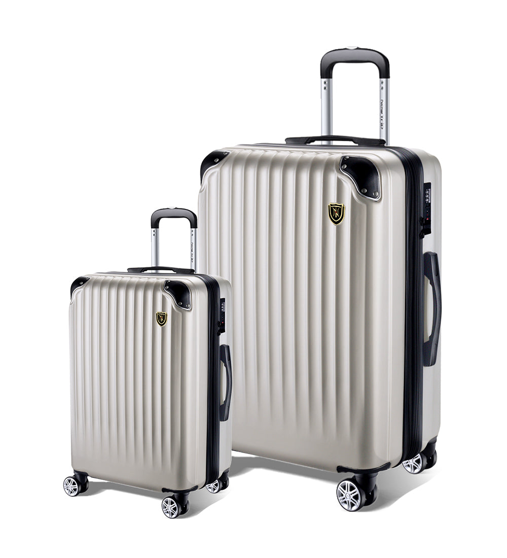 New Trip 二人旅行スーツケース 2点セット S/Mサイズ 拡張機能付き 0201 家族旅行おすすめ