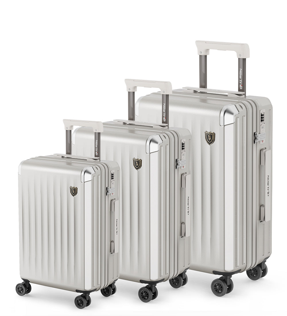 NewTrip 家族旅行スーツケース 3点セット S/M/Lサイズ HINOMOTO超静音キャスター 0502 HINOMOTO超静音キャスター