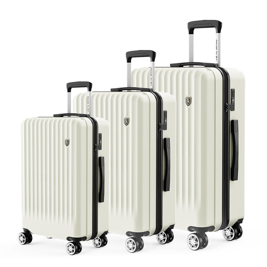 New Trip 3点セット S/M/Lサイズ ストッパー付き 家族旅行スーツケース 0701 Plus 家族旅行おすすめ