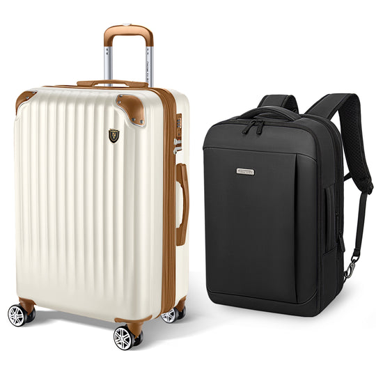 [New Trip] トラベラーセット 拡張機能付き 0201 スーツケース+大容量バックパック