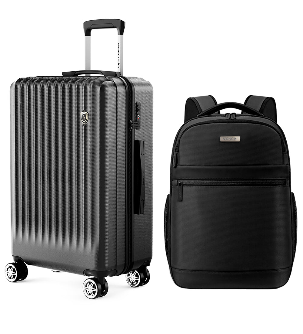 New Trip トラベラーセット 超軽量スーツケース 0701 Plus+軽量多機能バックパック Top.2 誰もが大好評