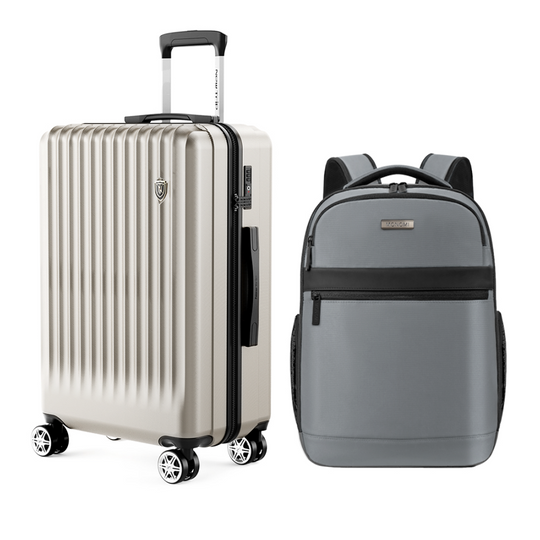 [New Trip] トラベラーセット 超軽量スーツケース 0701 Plus+軽量多機能バックパック