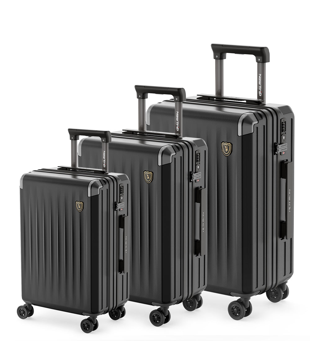 NewTrip 家族旅行スーツケース 3点セット S/M/Lサイズ HINOMOTO超静音キャスター 0502 HINOMOTO超静音キャスター