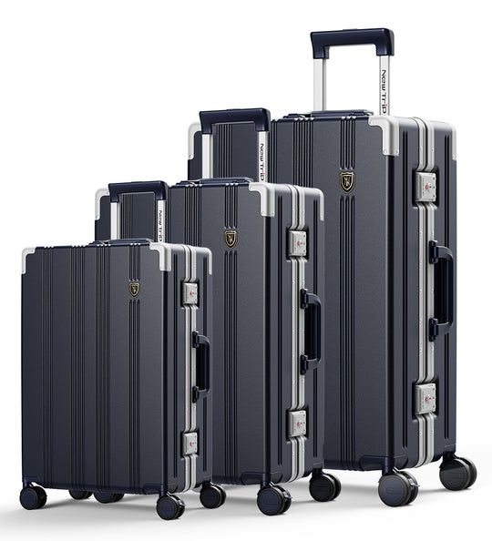 New Trip 家族旅行スーツケース 3点セット S/M/Lサイズ 耐衝撃 アルミフレーム 1101 Top.3 ビジネスおすすめ