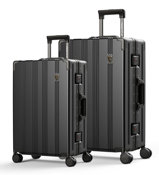 New Trip 二人旅行スーツケース 2点セット S/M/Lサイズ 耐衝撃 アルミフレーム 1101 Top.3 ビジネスおすすめ