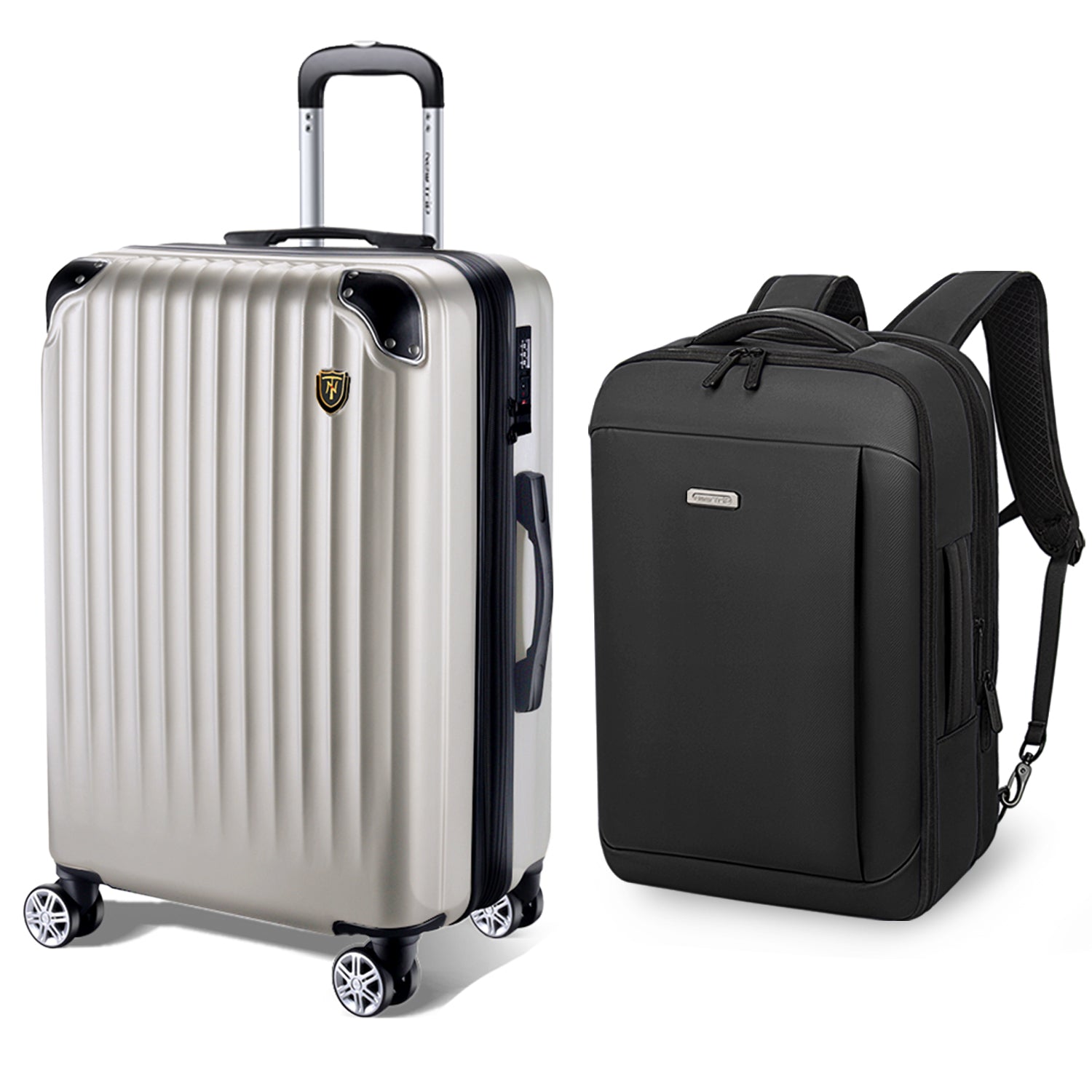 New Trip ひとり旅コンボパック 拡張機能付き スーツケース+バックパック ひとり旅おすすめ