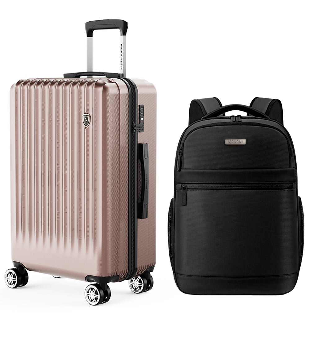 New Trip トラベラーセット 超軽量スーツケース 0701 Plus+軽量多機能バックパック Top.2 誰もが大好評